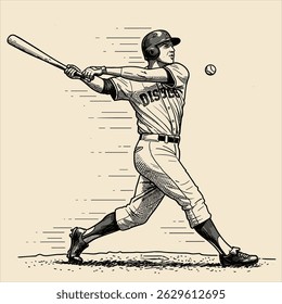 Baseball player. Baseball cap. Baseball sport theme