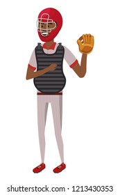 baseball player cartoon