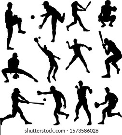 Baseball Player Shadow Images, Stock Photos & Vectors | Shutterstock