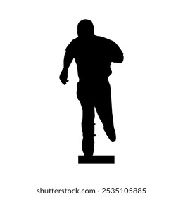 BASEBALL PLAYER SILHOUETTE VECTOR DESIGN 7