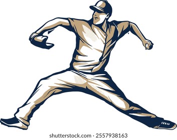 baseball player silhouette vector illustration batting do home run