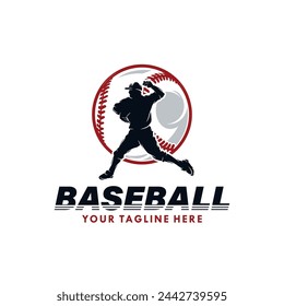 Baseball player vector design illustration