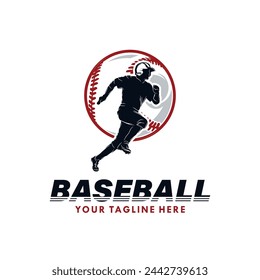 Baseball player vector design illustration