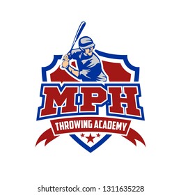 Baseball Player Vector logo