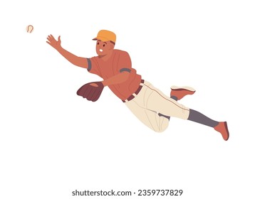 Baseball Catch Vector Art & Graphics