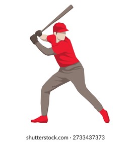 baseball players pose or movement when playing