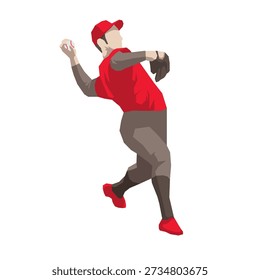 baseball players pose or movement when playing