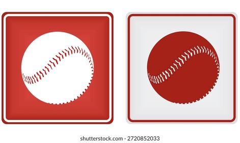 Baseball playfield sign. vector illustration