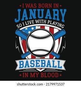 baseball playing graphic T-shirt design American game playing T-shirt design