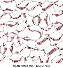 baseball professional ball equipment background