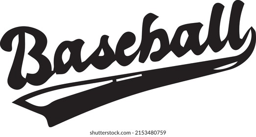  arte vectorial de cita de béisbol