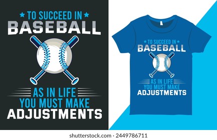 Baseball Quotes Tee Shirt Design, Typography Tee Shirt Vector, Baseball Vector Design for Printing, Elements for Printing, Stickers, Posters