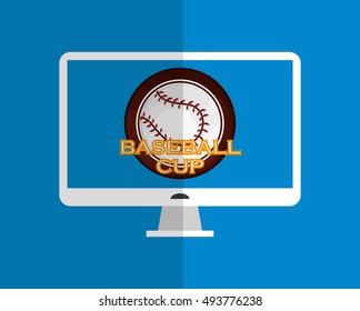 baseball related icons image