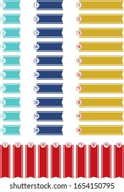 baseball ribbon cartoon vector illust