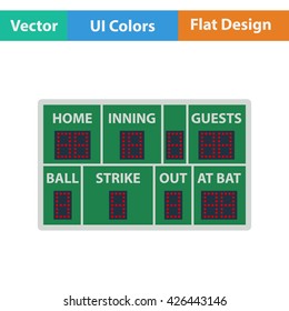 Baseball Scoreboard の画像 写真素材 ベクター画像 Shutterstock