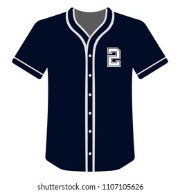 Baseball shirt icon