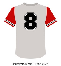 Baseball shirt icon