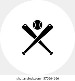 Baseball simple icon