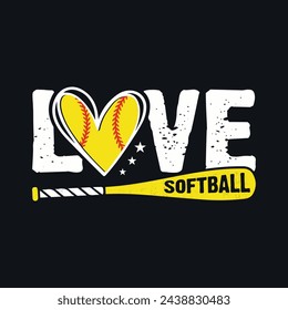 Baseball Softball Quotes T-Shirt design, Vector graphics, typographic posters, or banners	