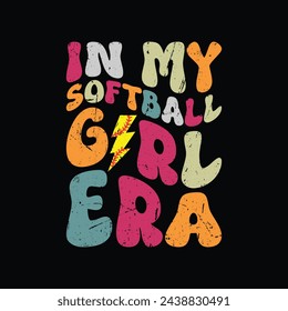 Baseball Softball Quotes T-Shirt design, Vector graphics, typographic posters, or banners	