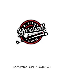 Baseball Softball Team Club Academy Championship Logo Template Vector