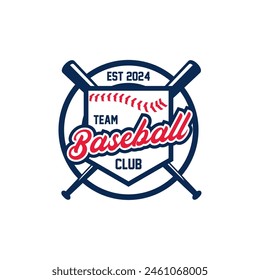 Baseball Softball Team Club Logo Academy Championship Template Vector