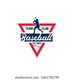 Baseball Softball Team Club Logo Academy Championship Template Vector