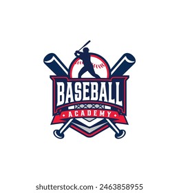 Baseball Softball Team Club Logo Academy Championship Template Vector