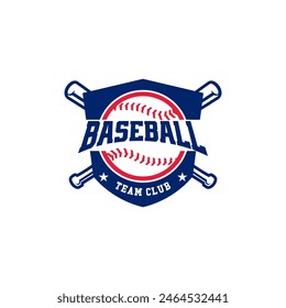 Baseball Softball Team Club Logo Academy Championship Template Vector