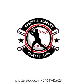 Baseball Softball Team Club Logo Academy Championship Template Vector