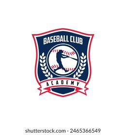 Baseball Softball Team Club Logo Academy Championship Template Vector