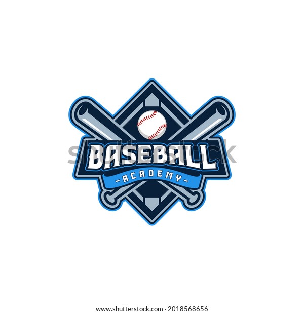 Baseball Softball Team Club Logo Template Stock Vector (Royalty Free ...
