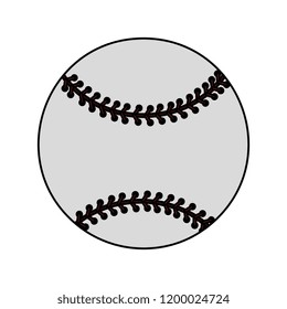 baseball sport ball icon