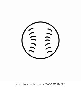 esporte de beisebol ícone símbolo vetor