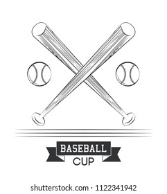 Baseball sport cup