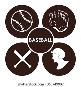 Baseball sport design 