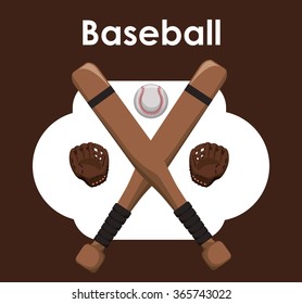 Baseball sport design 