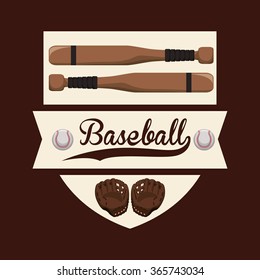 Baseball sport design 