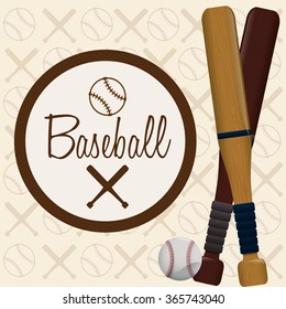 Baseball sport design 
