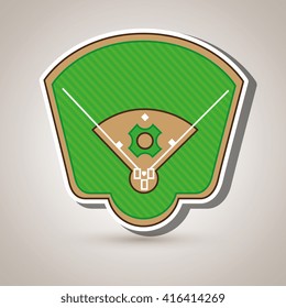baseball sport design 