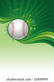 baseball sport design element