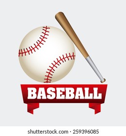 baseball sport design, vector illustration eps10 graphic 