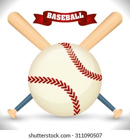 Baseball sport design, vector illustration eps 10.