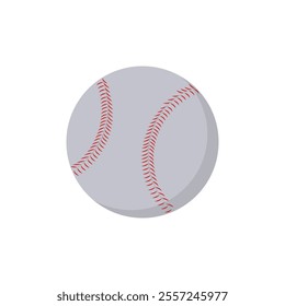 Baseball, Sport Equipment Vector Illustration Isolated