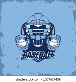 Baseball sport game