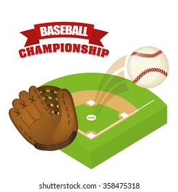 Baseball sport game
