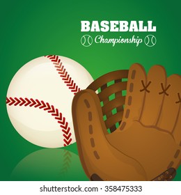 Baseball sport game
