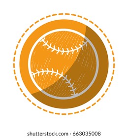 Baseball sport game