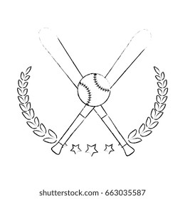 Baseball sport game