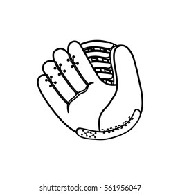 Baseball sport game icon vector illustration graphic design